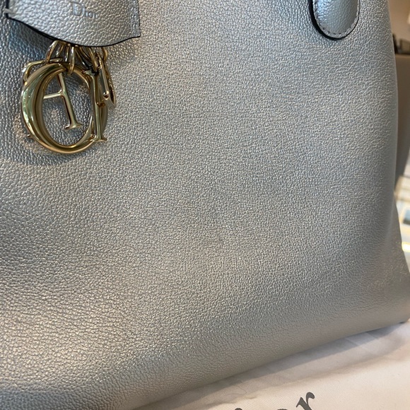Dior Open Bar Tote Silver - Picture 9 of 15